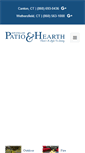 Mobile Screenshot of newenglandpatioandhearth.com