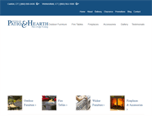 Tablet Screenshot of newenglandpatioandhearth.com